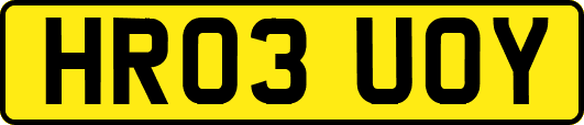 HR03UOY