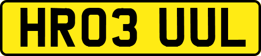 HR03UUL