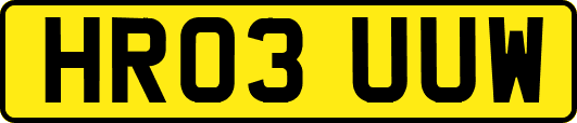 HR03UUW
