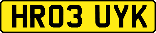 HR03UYK