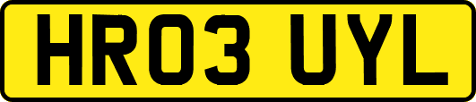 HR03UYL