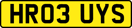 HR03UYS