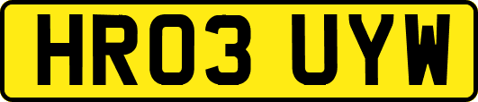 HR03UYW