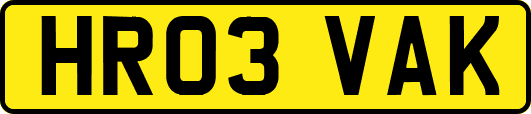 HR03VAK