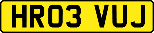 HR03VUJ