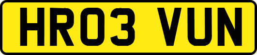 HR03VUN