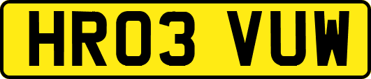 HR03VUW