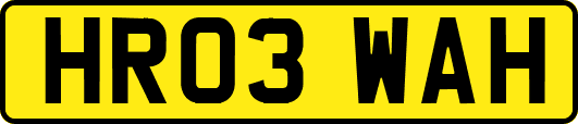 HR03WAH