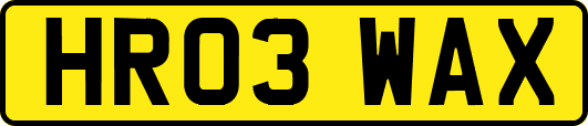 HR03WAX