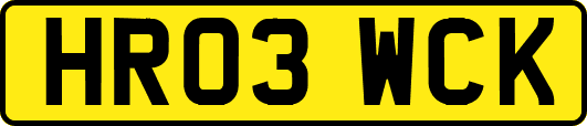 HR03WCK