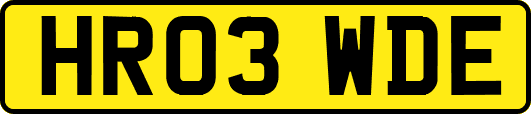 HR03WDE