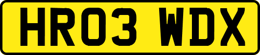 HR03WDX