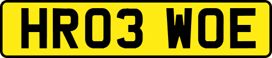 HR03WOE