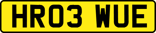 HR03WUE