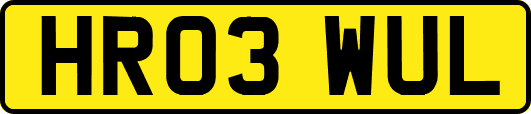 HR03WUL