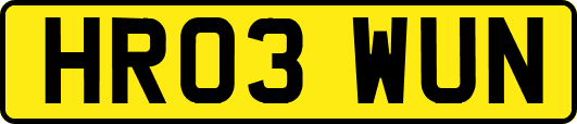 HR03WUN