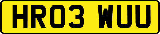 HR03WUU
