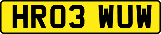 HR03WUW