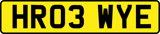 HR03WYE