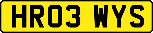 HR03WYS
