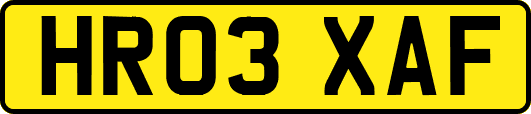 HR03XAF