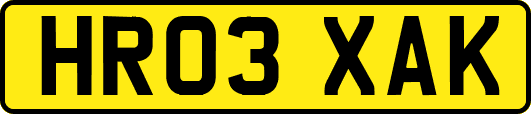 HR03XAK