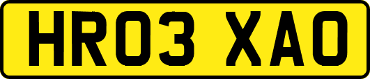 HR03XAO