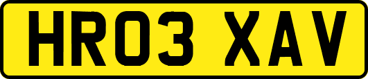 HR03XAV