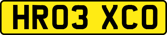HR03XCO