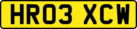 HR03XCW