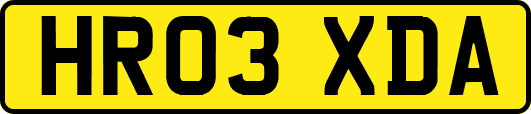 HR03XDA