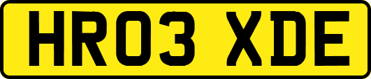 HR03XDE
