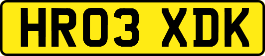 HR03XDK