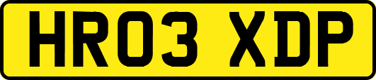 HR03XDP