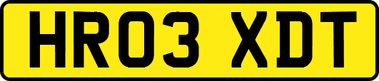 HR03XDT