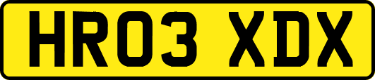 HR03XDX