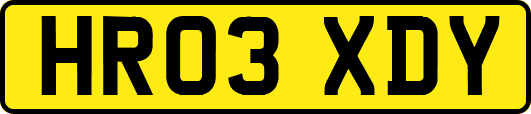 HR03XDY