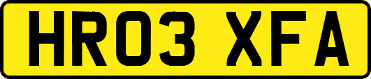HR03XFA