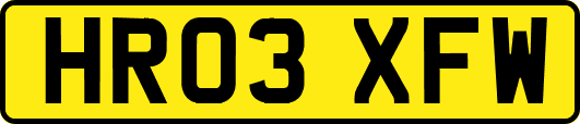 HR03XFW
