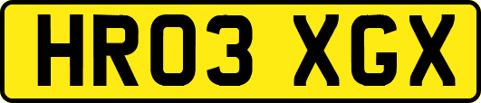 HR03XGX
