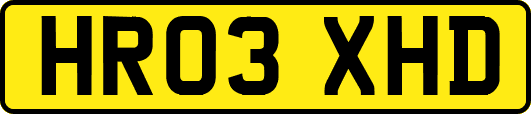 HR03XHD
