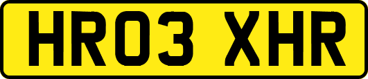 HR03XHR