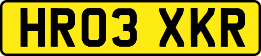 HR03XKR