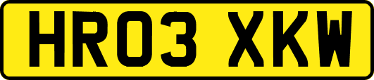 HR03XKW