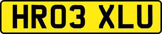 HR03XLU