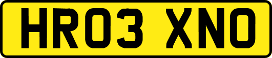 HR03XNO