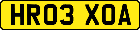 HR03XOA