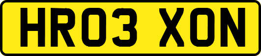 HR03XON