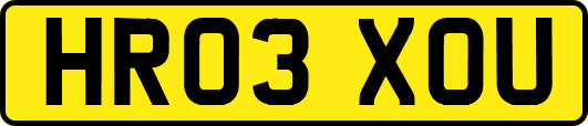 HR03XOU