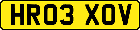 HR03XOV